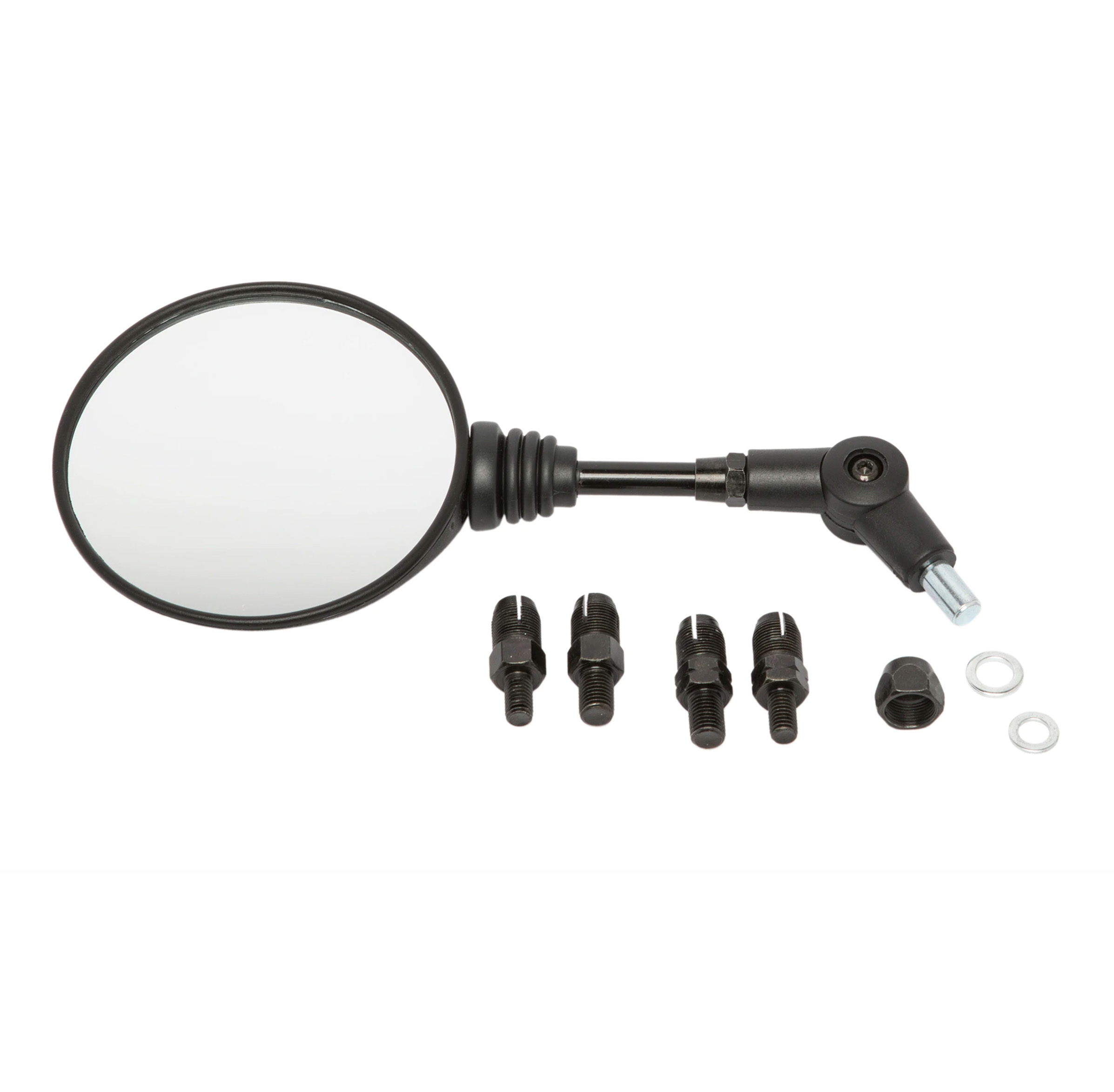 Folding rear-view mirror black Moto Guzzi V85 TT / Aprilia Tuareg 660/Factory, RX50 Factory, SX50/Fa