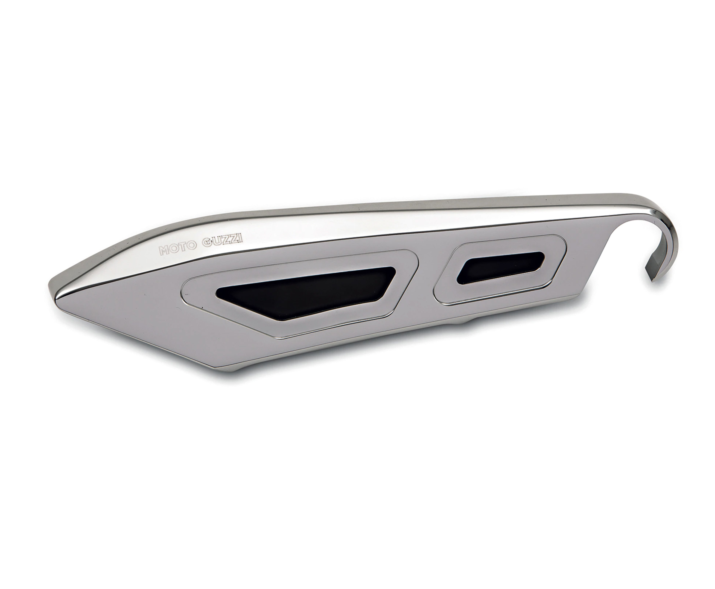 Original foot brake lever, silver, aluminum, Journey for Moto Guzzi Eldorado