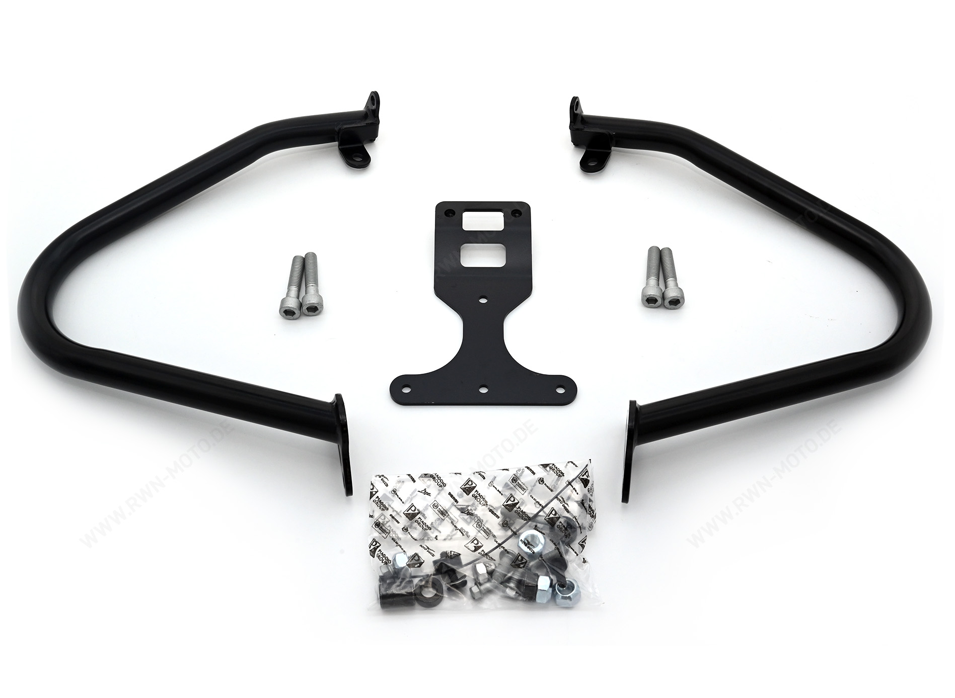 Engine guard, black for Moto Guzzi V7 850 2021-