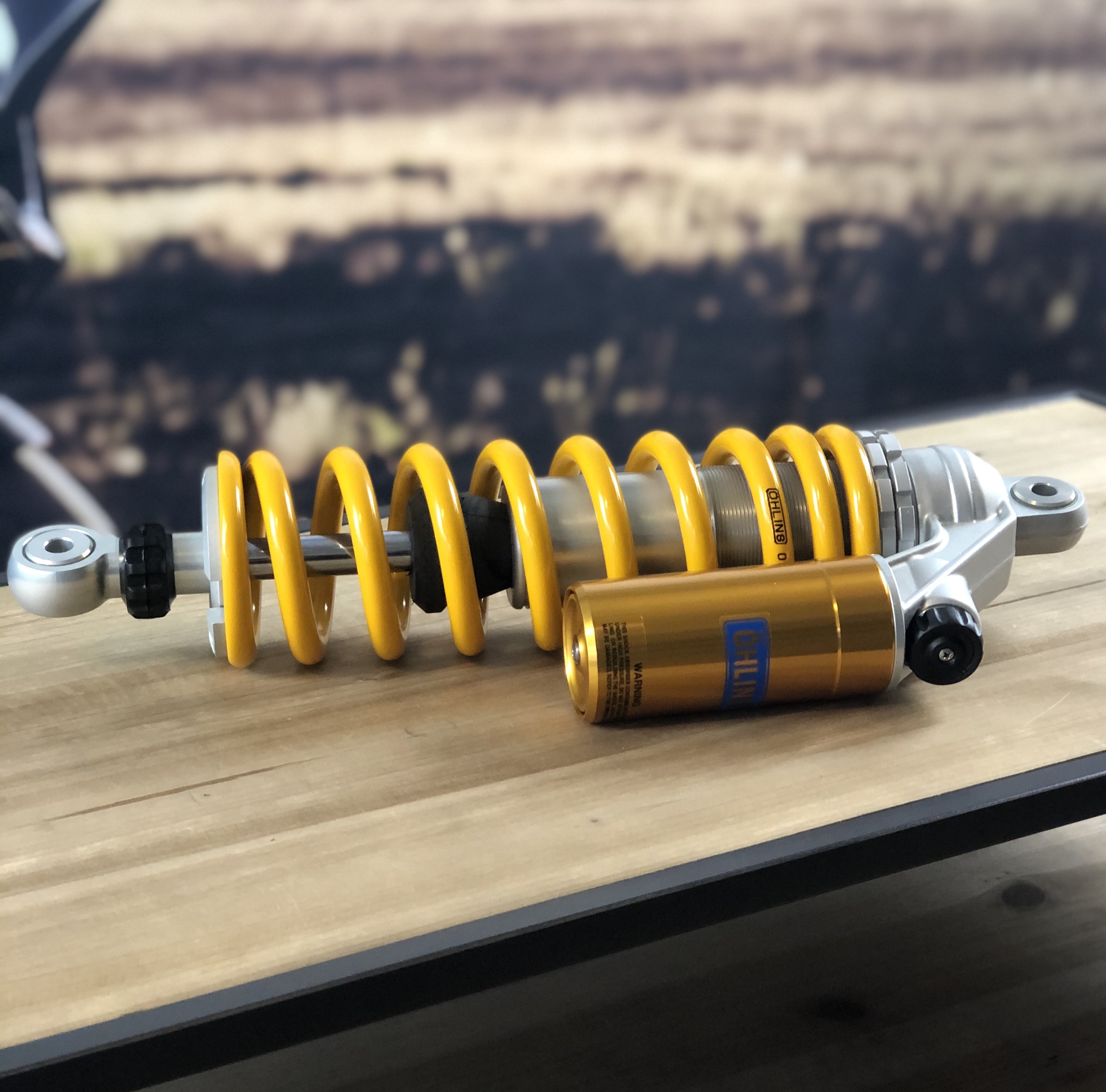 Original Öhlins monoshock Moto Guzzi V85 TT