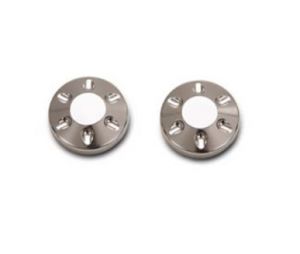 Original cover cap for fork leg, aluminum, white for Moto Guzzi Eldorado