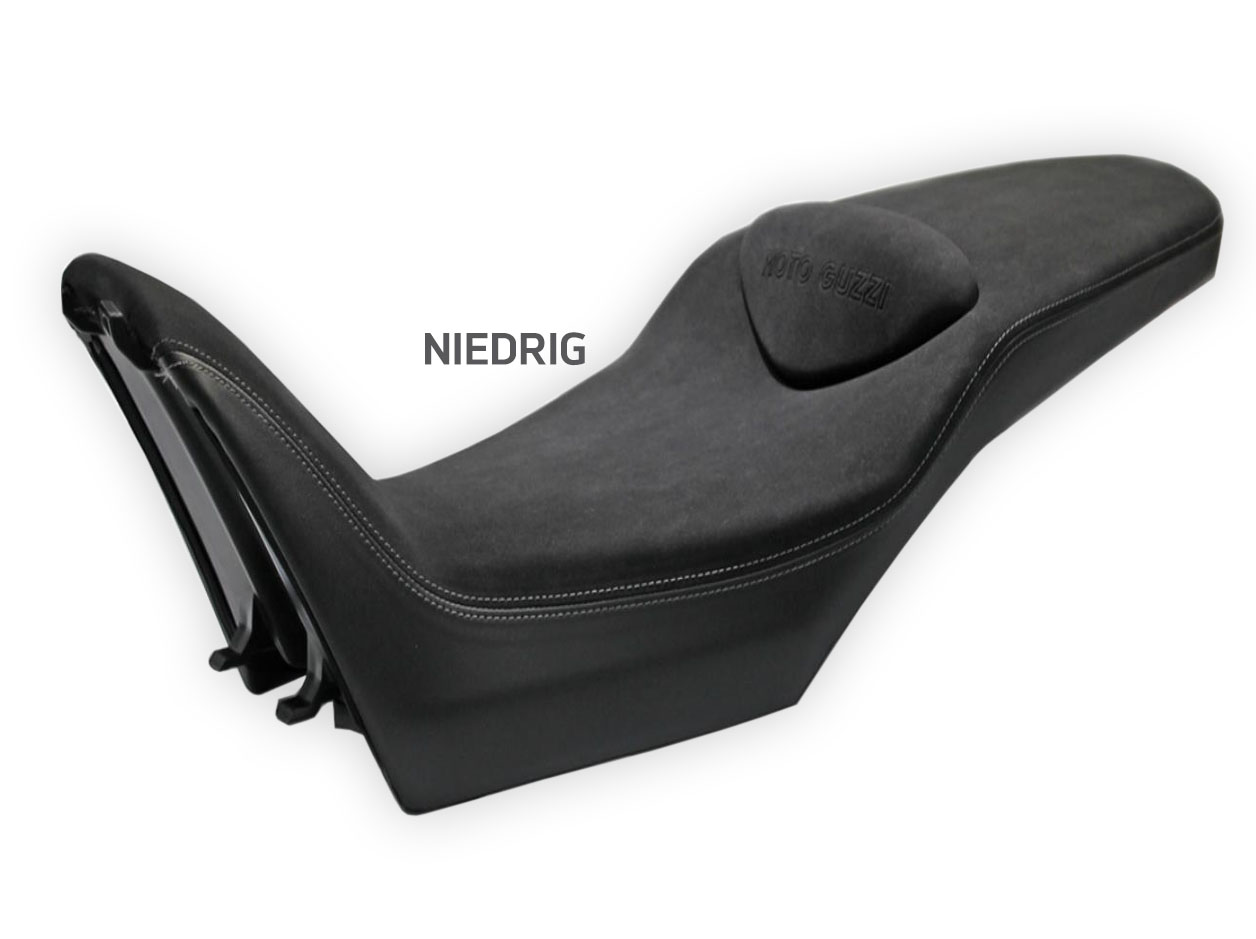 Low seat "Comfort" for Moto Guzzi V85 TT