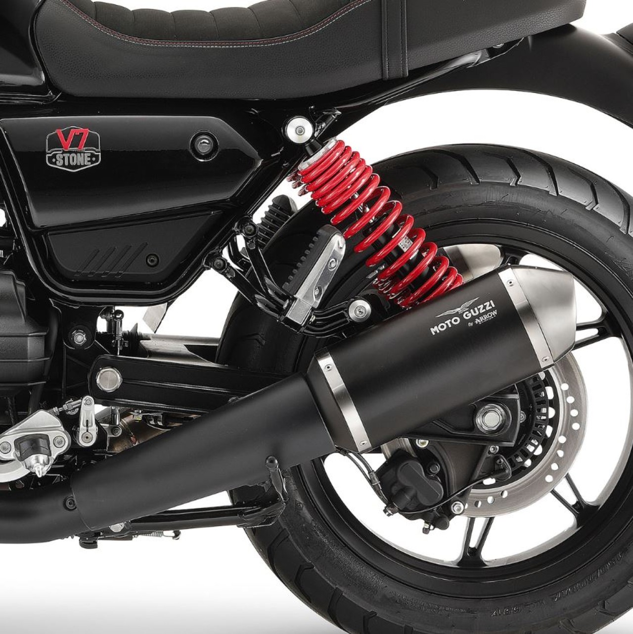 Exhaust Slip-On by Arrow for Moto Guzzi V7 850 2021-