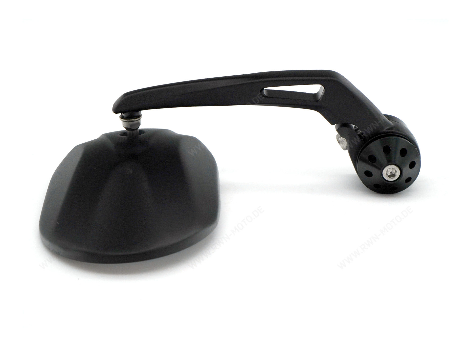 Handlebar end mirror, black for Moto Guzzi V7 850 2021-