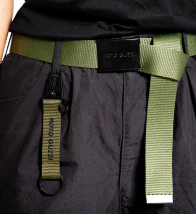 Moto Guzzi belt green