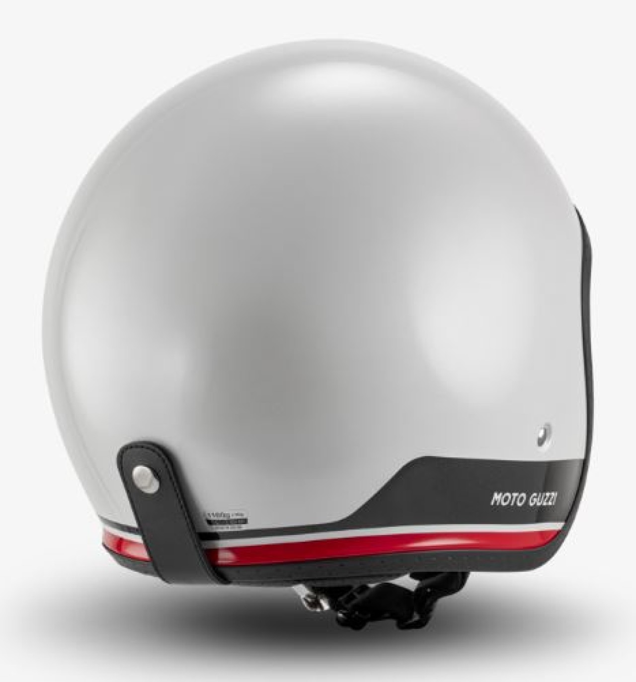 Moto Guzzi jet helmet Contrail white