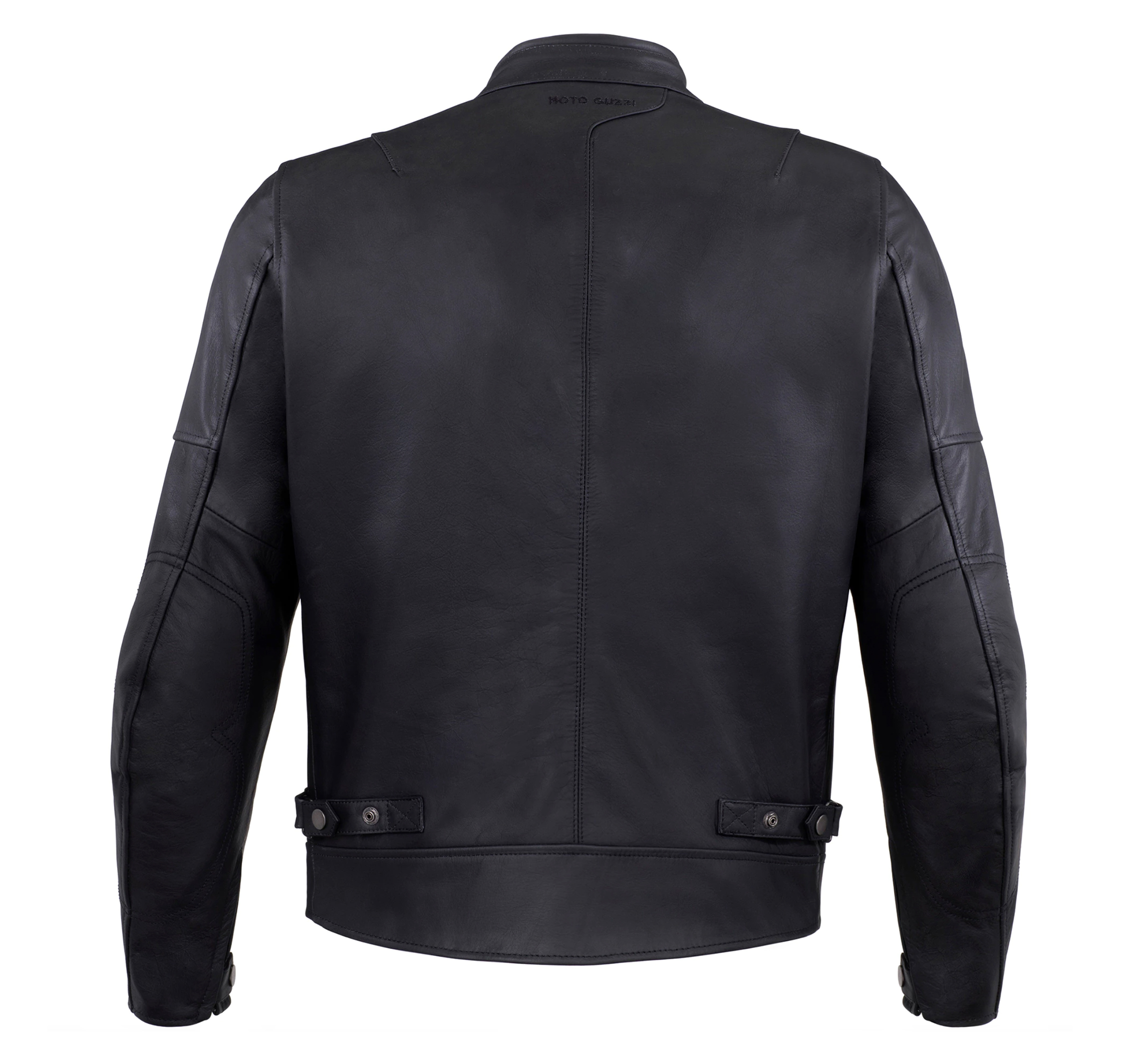 Moto Guzzi Leather Jacket - Dark Brown