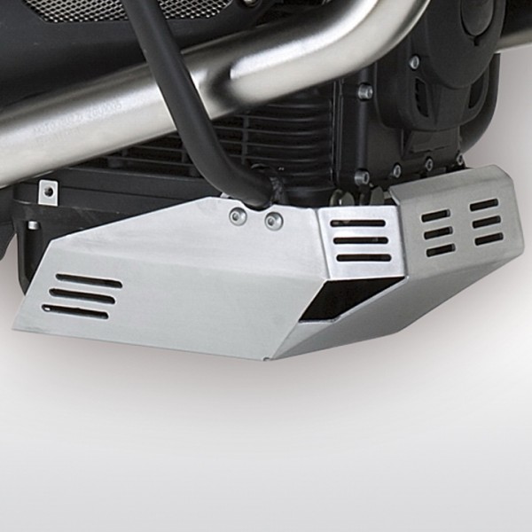 Moto Guzzi Stelvio aluminum oil pan guard