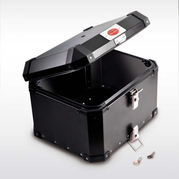 Moto Guzzi Top Case Alu Motech Trax EVO for Stelivio black