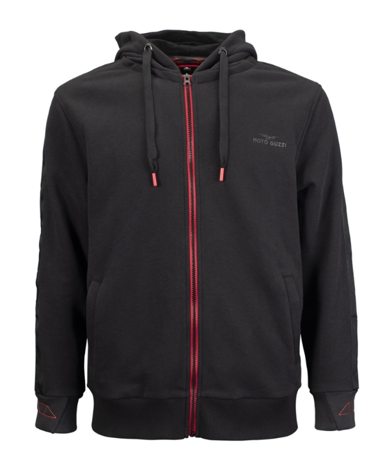 Moto Guzzi Sweat Shirt Jacket V85 TT Cotton Black