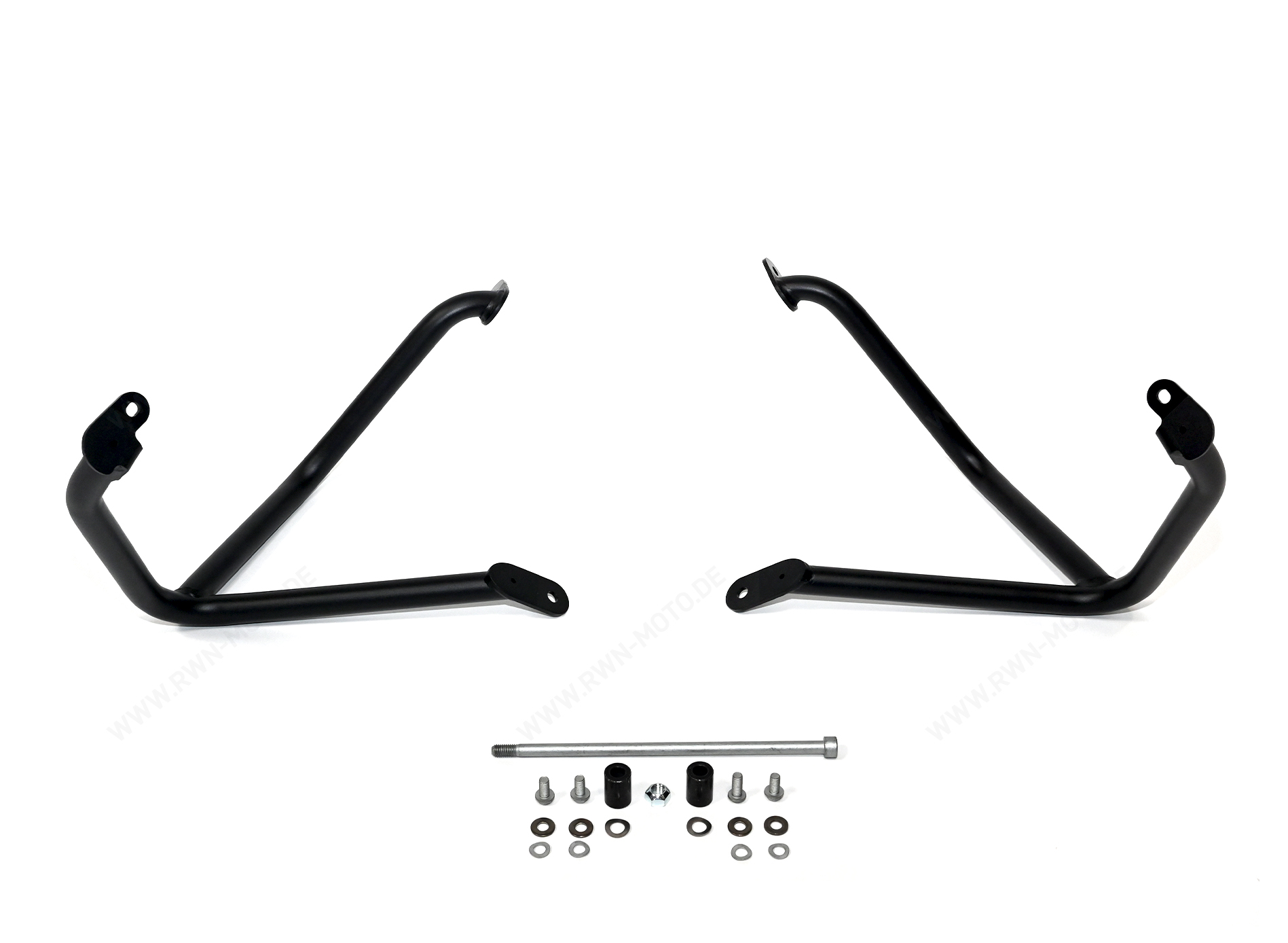 Original engine guard, black for Moto Guzzi V85 TT