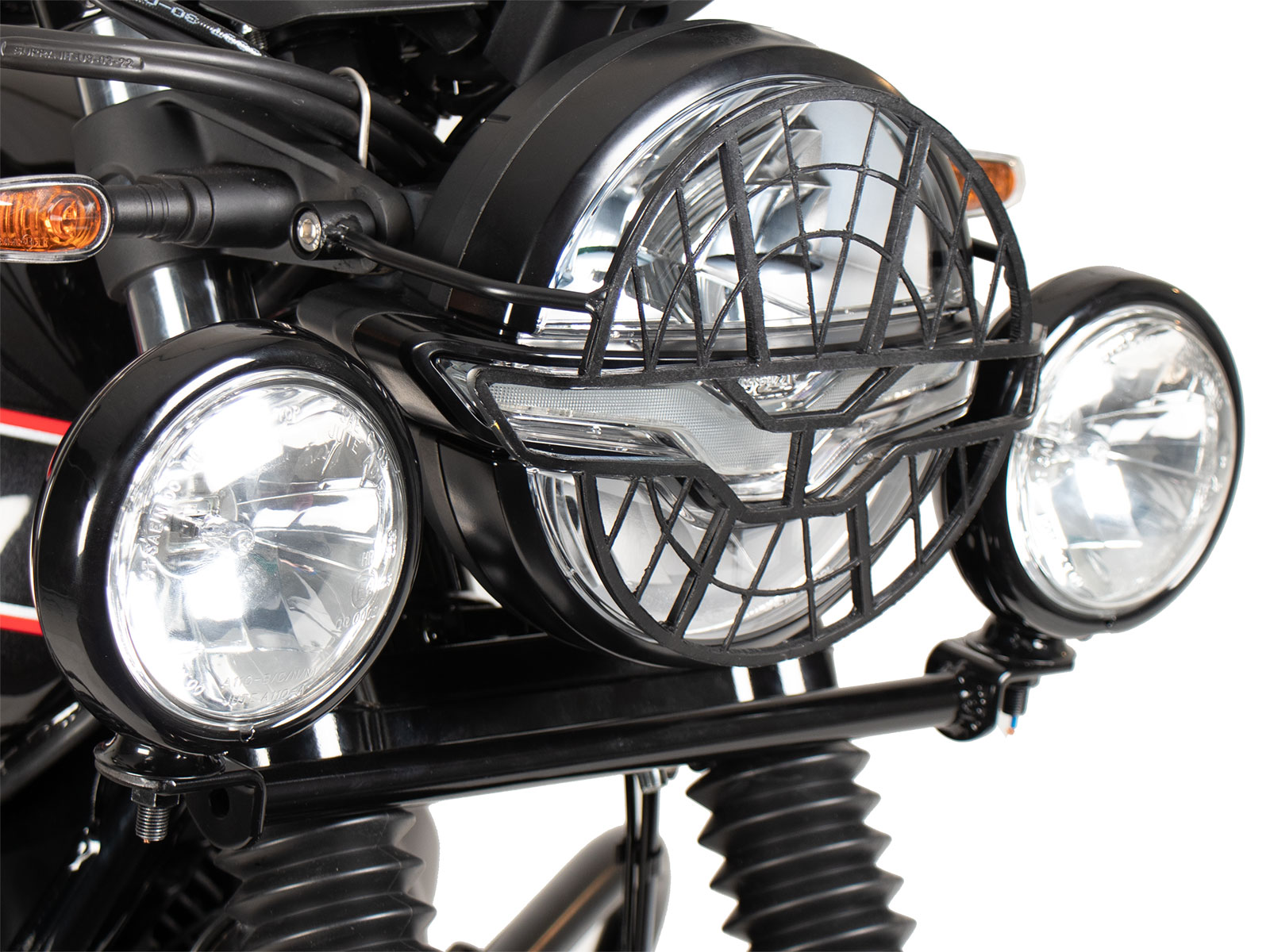 LED FARETTI SUPPLEMENTARI S3 Moto Guzzi V7 II Racer Proiettori EUR 238,99 -  PicClick IT